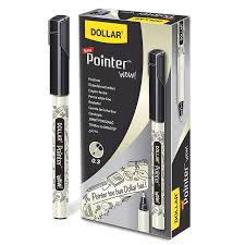 Dollar pointer Black Color 10 Piece box